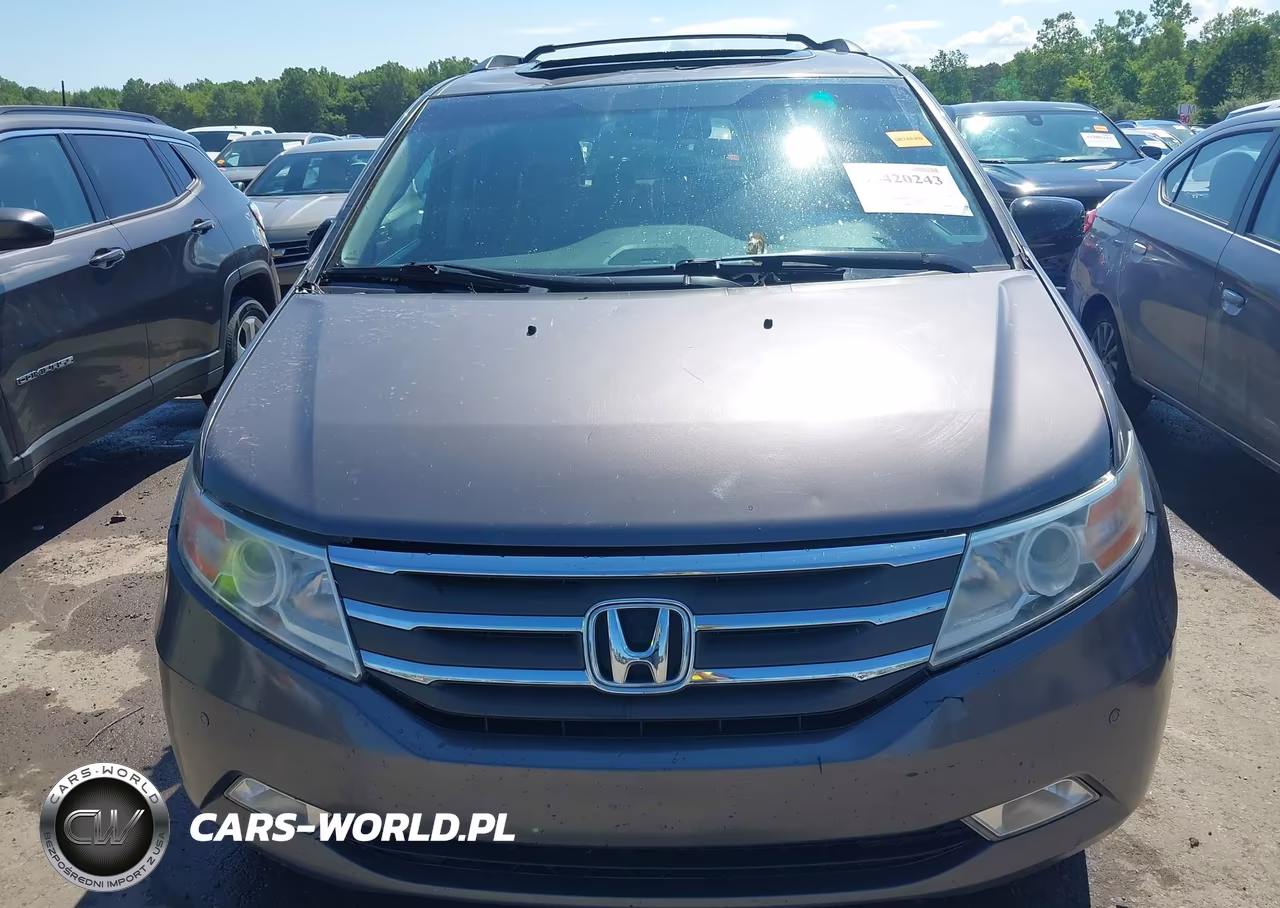 2012 Honda Odyssey Touring-Touring Elite VIN:5FNRL5H92CB034607 - 12