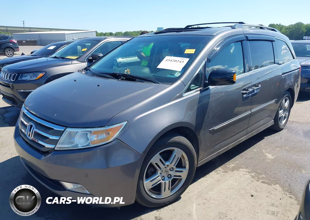 2012 Honda Odyssey Touring-Touring Elite VIN:5FNRL5H92CB034607 - 2