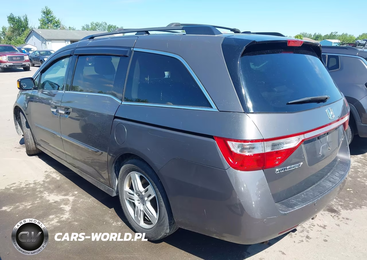 2012 Honda Odyssey Touring-Touring Elite VIN:5FNRL5H92CB034607 - 3