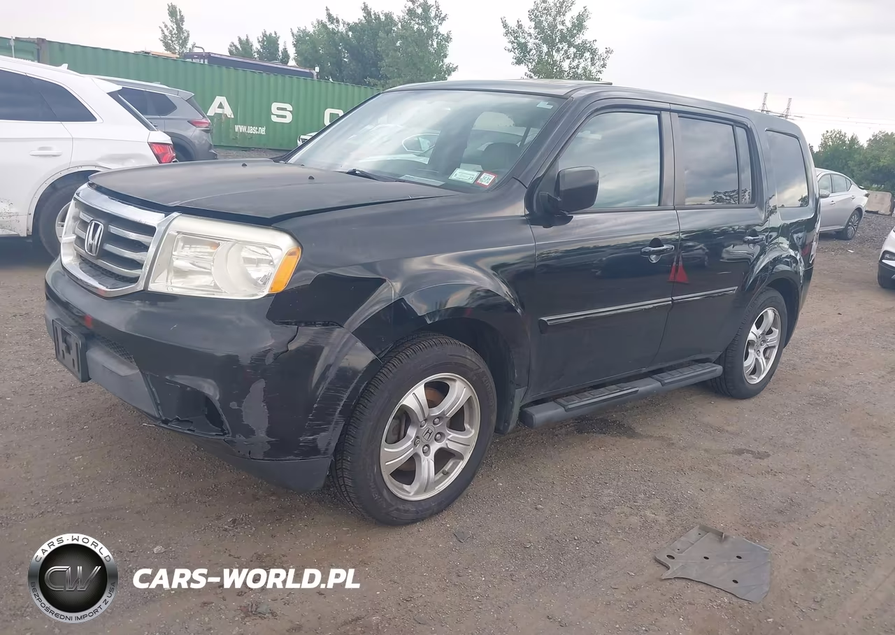 2013 Honda Pilot Ex-L VIN:5FNYF4H50DB075541 - 2