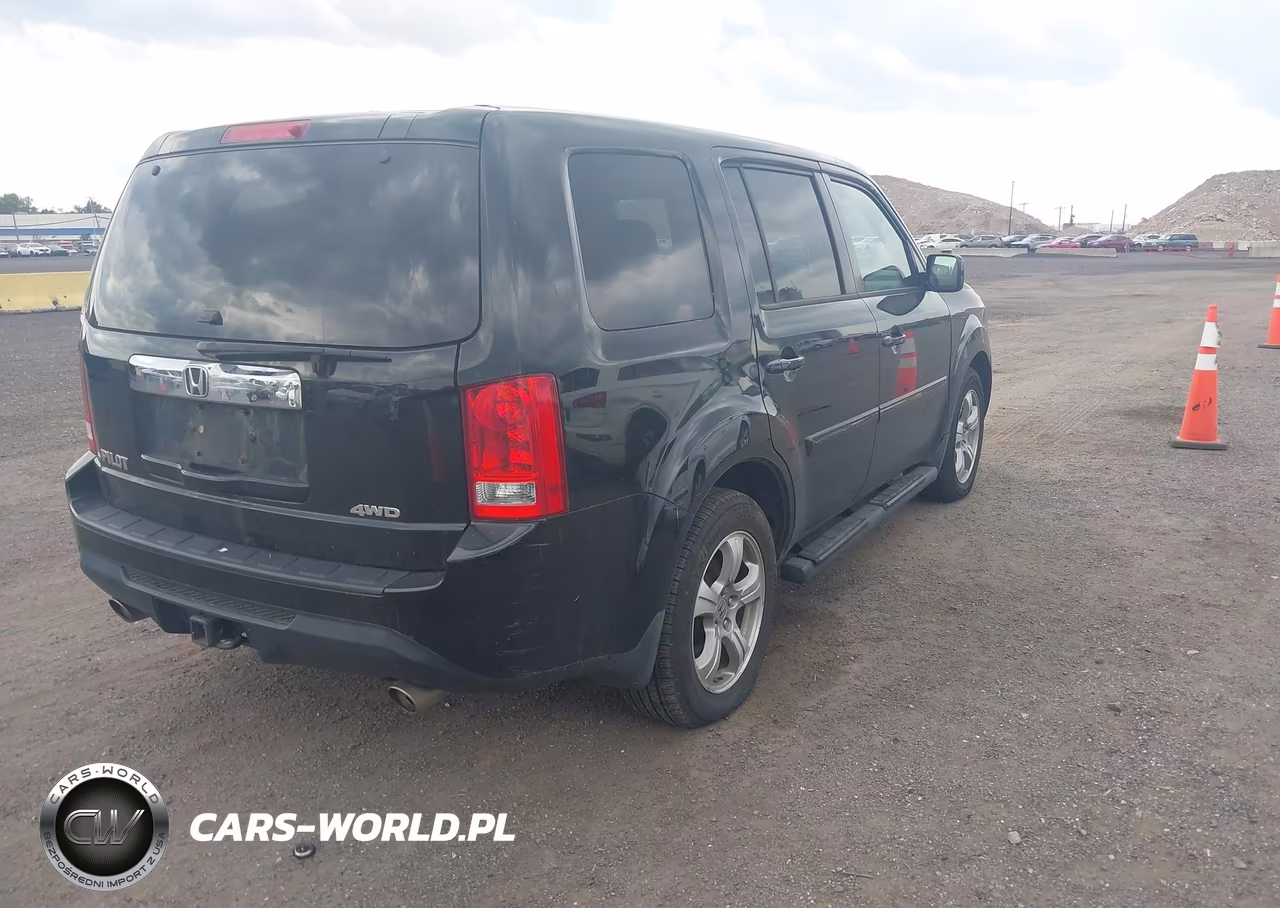 2013 Honda Pilot Ex-L VIN:5FNYF4H50DB075541 - 4