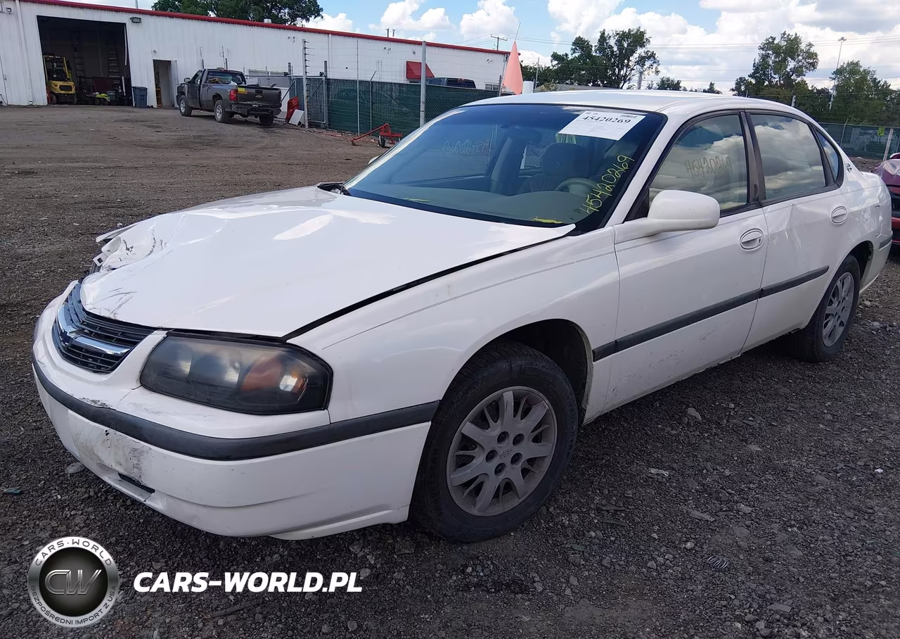 2002 Chevrolet Impala VIN:2G1WF52E429174850 - 2