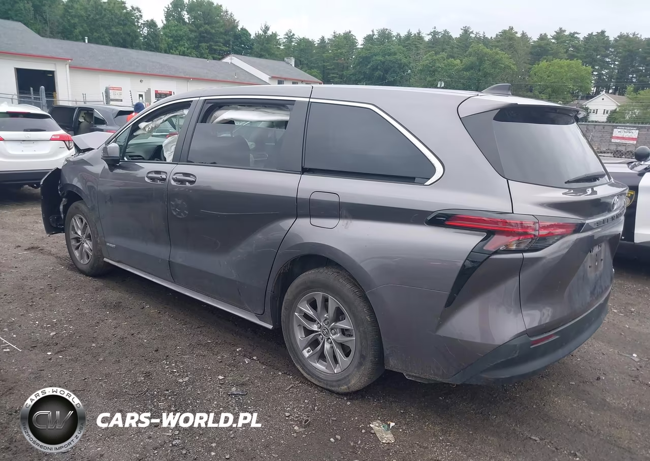 2021 Toyota Sienna Le VIN:5TDKRKECXMS056544 - 3