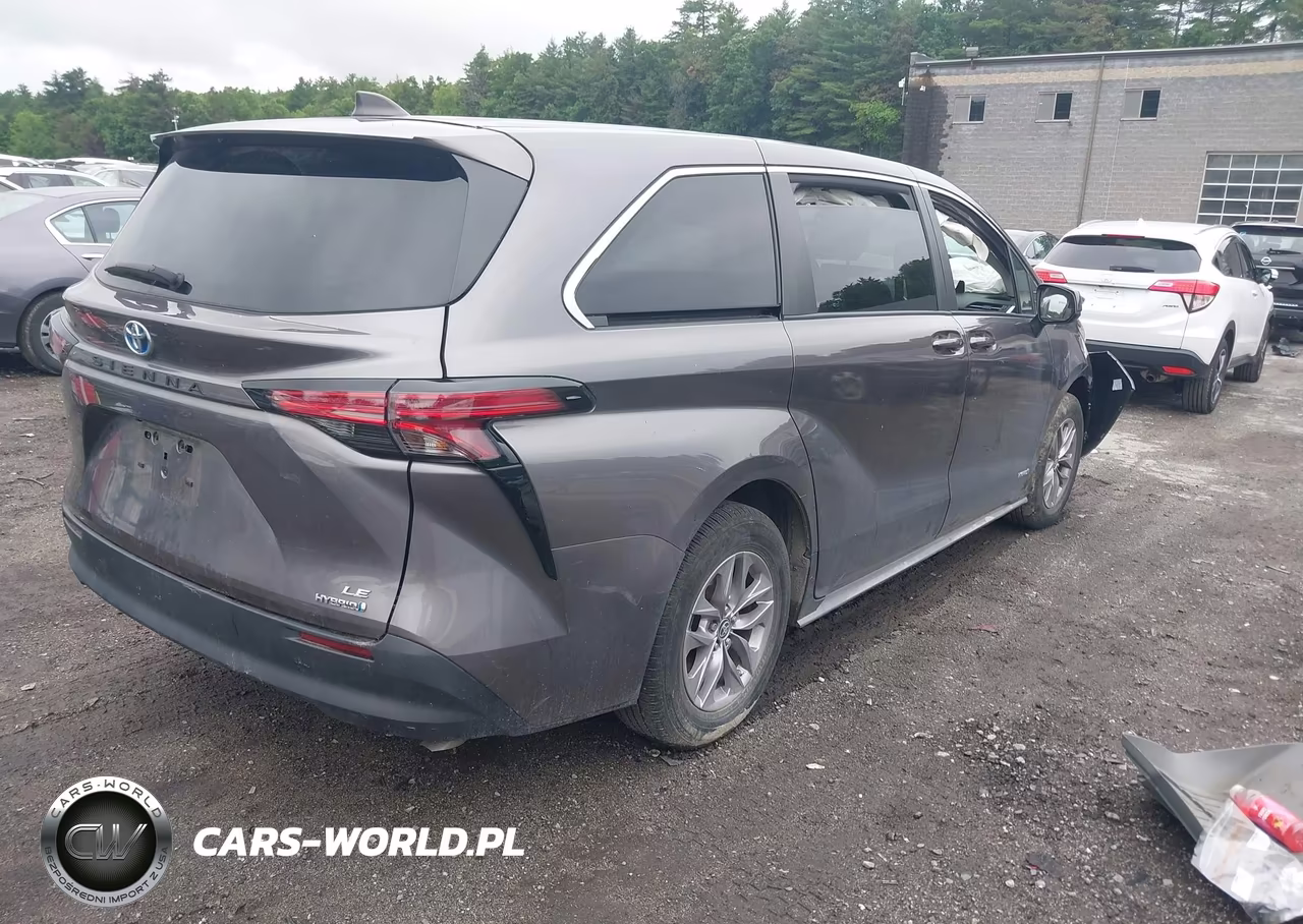 2021 Toyota Sienna Le VIN:5TDKRKECXMS056544 - 4