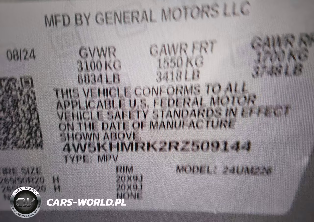 2024 Acura Zdx A-Spec VIN:4W5KHMRK2RZ509144 - 9