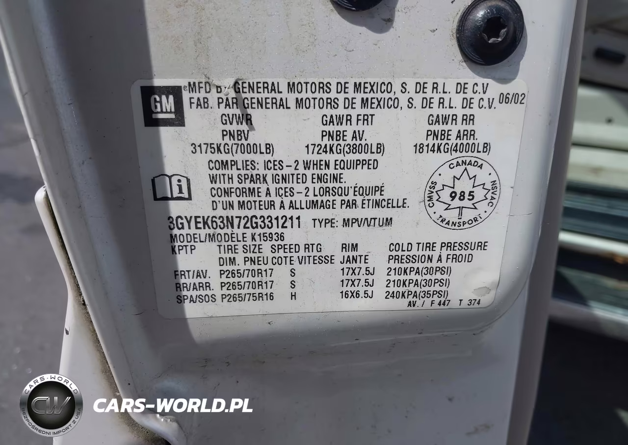 2002 Cadillac Escalade Ext VIN:3GYEK63N72G331211 - 9