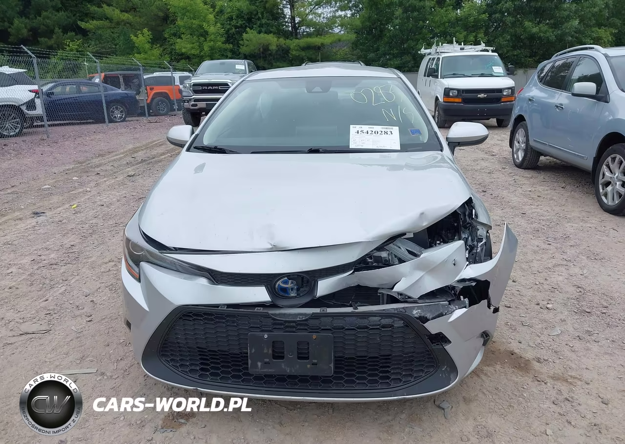 2020 Toyota Corolla Hybrid Le VIN:JTDEBRBE0LJ013911 - 12