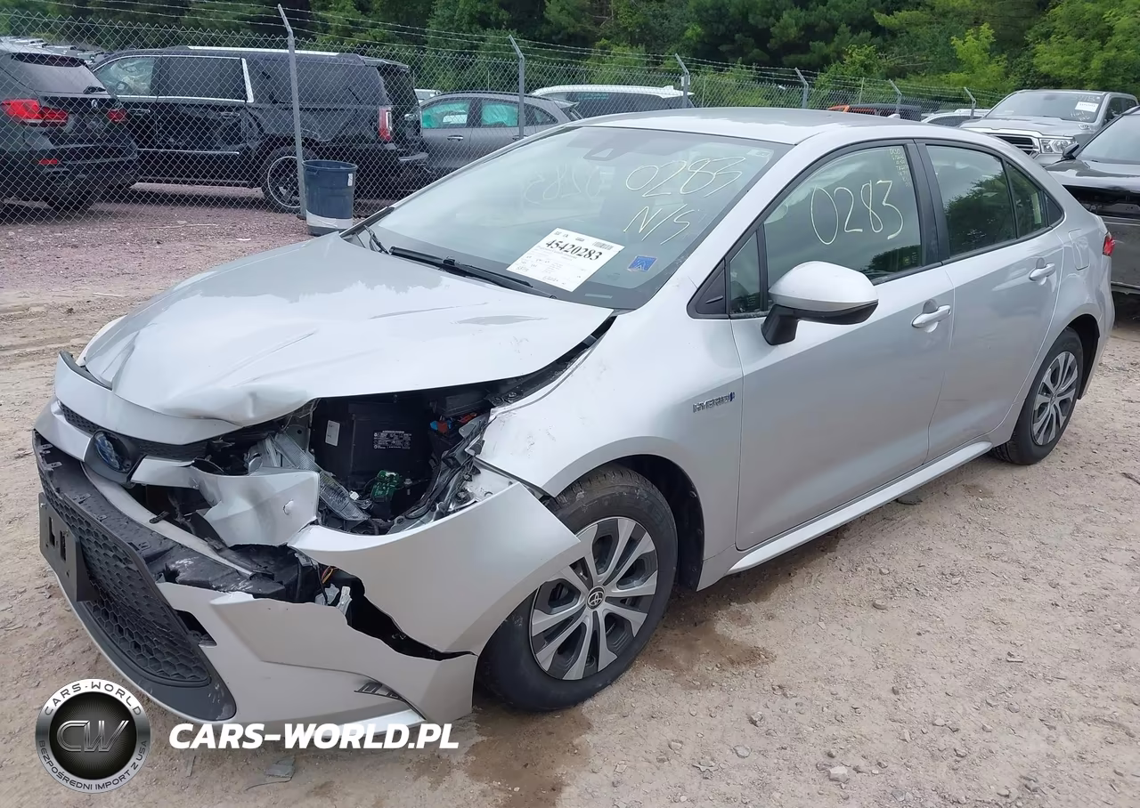 2020 Toyota Corolla Hybrid Le VIN:JTDEBRBE0LJ013911 - 2