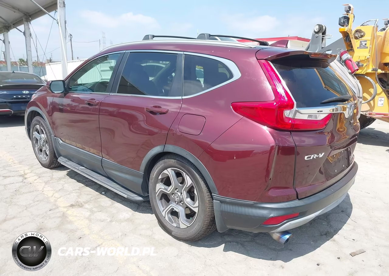 2017 Honda Cr-V Ex-L-Ex-L Navi VIN:5J6RW1H89HL001495 - 3