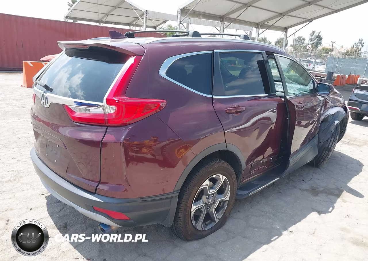 2017 Honda Cr-V Ex-L-Ex-L Navi VIN:5J6RW1H89HL001495 - 4
