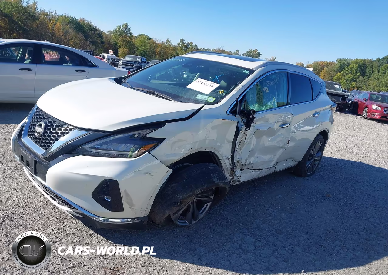 2024 Nissan Murano Platinum Intelligent Awd VIN:5N1AZ2DS4RC104550 - 2