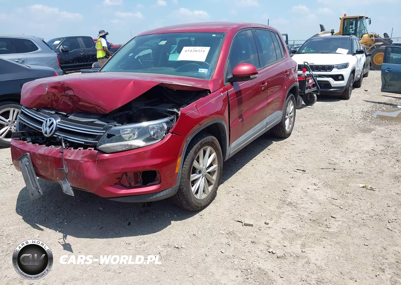 2014 Volkswagen Tiguan Se VIN:WVGAV3AX9EW108569 - 2