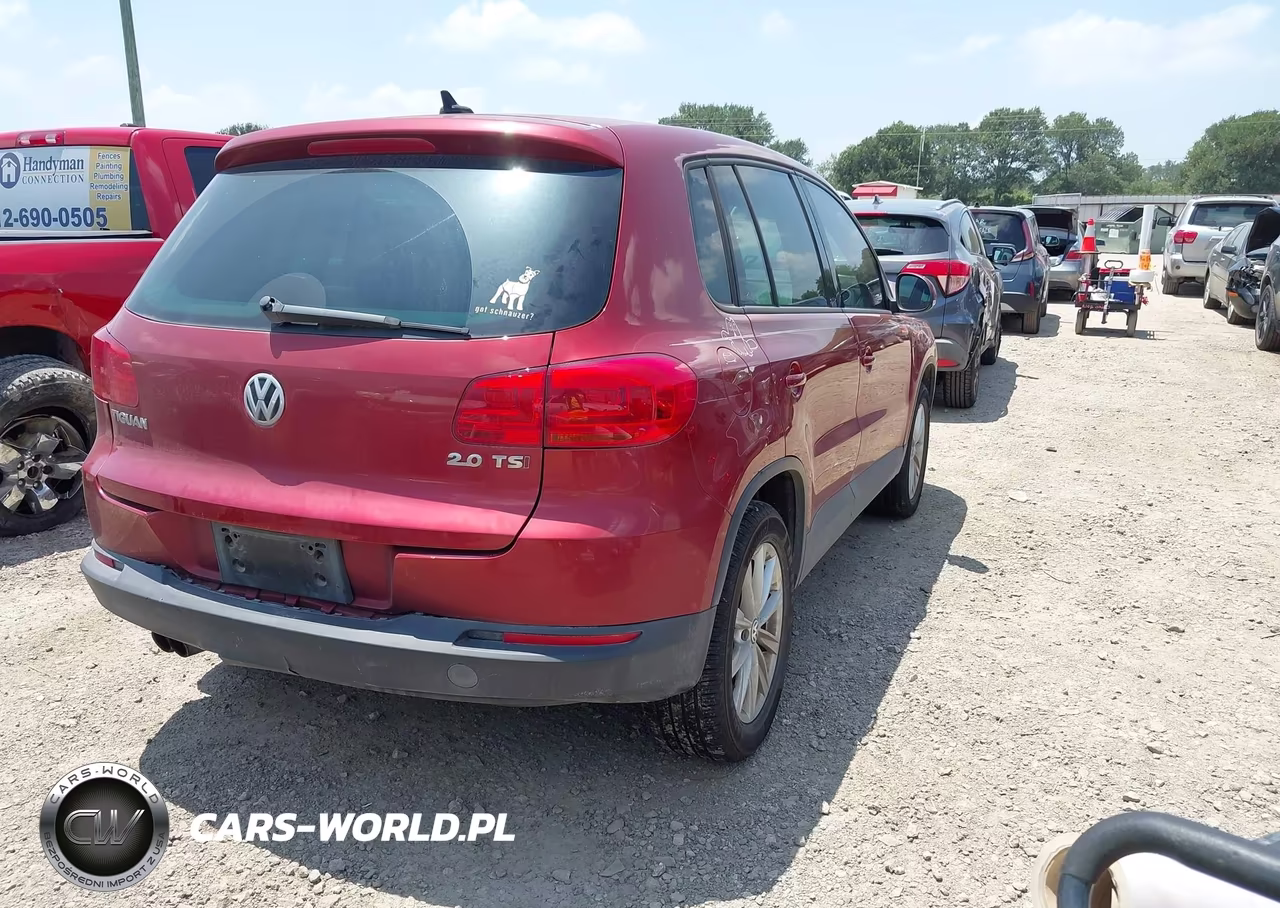 2014 Volkswagen Tiguan Se VIN:WVGAV3AX9EW108569 - 4