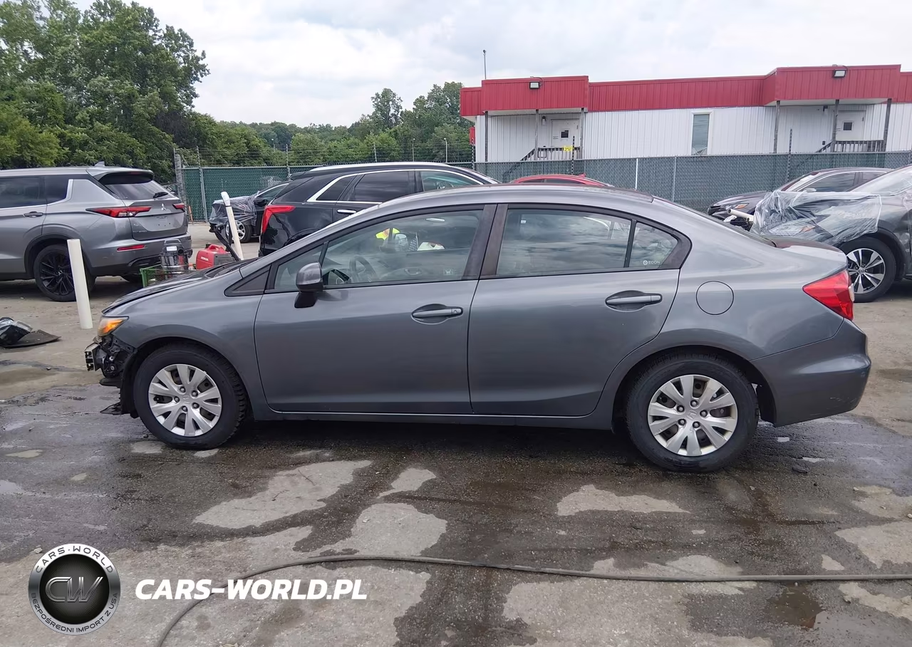 2012 Honda Civic Lx VIN:19XFB2F55CE387658 - 15