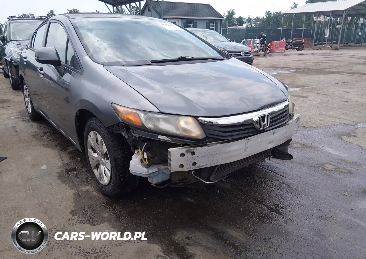 2012 Honda Civic Lx VIN:19XFB2F55CE387658 - 6