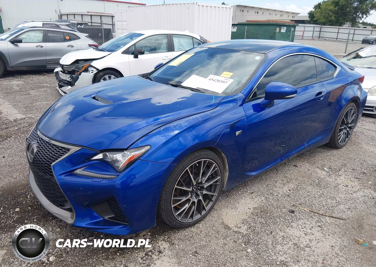 2016 Lexus Rc F VIN:JTHHP5BC9G5004644 - 2