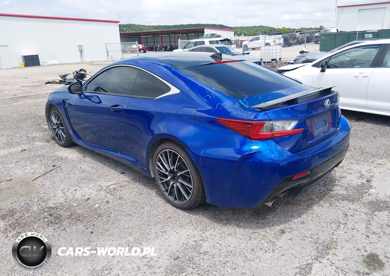 2016 Lexus Rc F VIN:JTHHP5BC9G5004644 - 3