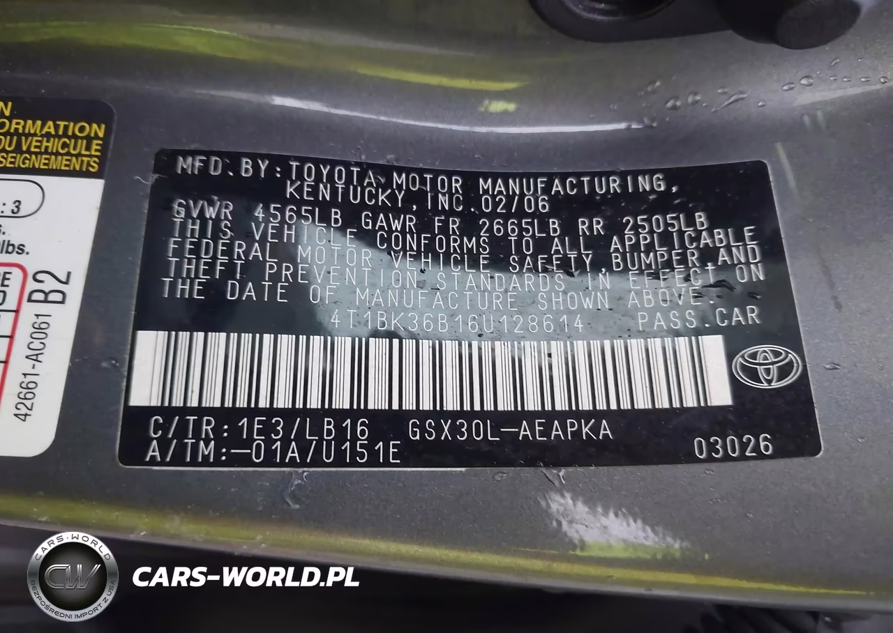 2006 Toyota Avalon Limited VIN:4T1BK36B16U128614 - 9
