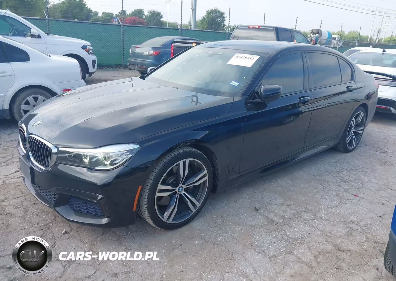 2016 BMW 740I VIN:WBA7E2C58GG548085 - 2
