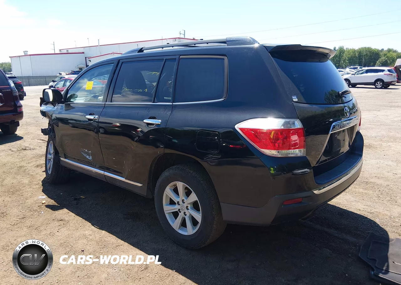 2013 Toyota Highlander Base Plus V6 VIN:5TDZK3EH6DS092767 - 3