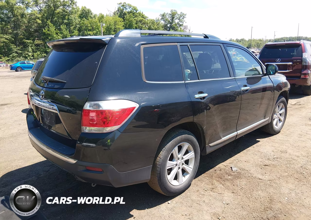 2013 Toyota Highlander Base Plus V6 VIN:5TDZK3EH6DS092767 - 4