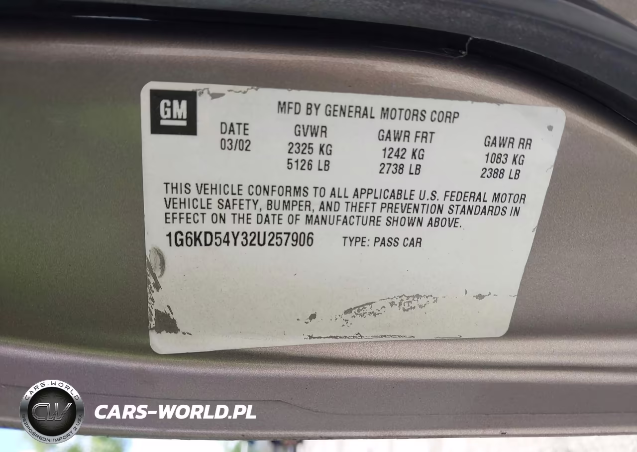 2002 Cadillac Deville VIN:1G6KD54Y32U257906 - 9