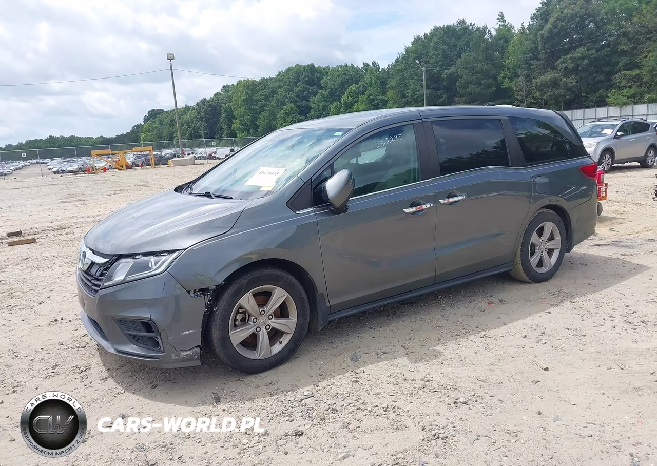 2018 Honda Odyssey Ex-L VIN:5FNRL6H71JB034387 - 2