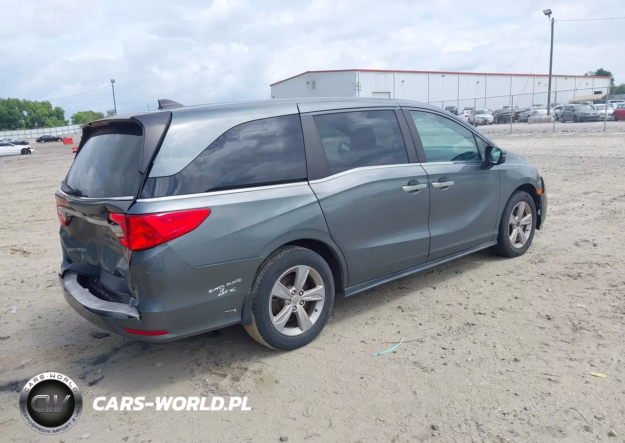 2018 Honda Odyssey Ex-L VIN:5FNRL6H71JB034387 - 4