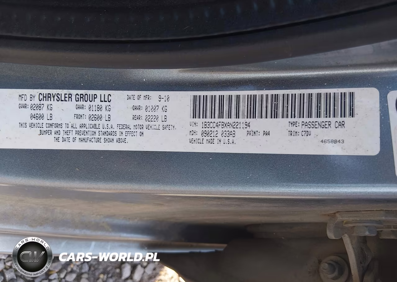2010 Dodge Avenger Sxt VIN:1B3CC4FBXAN221194 - 9
