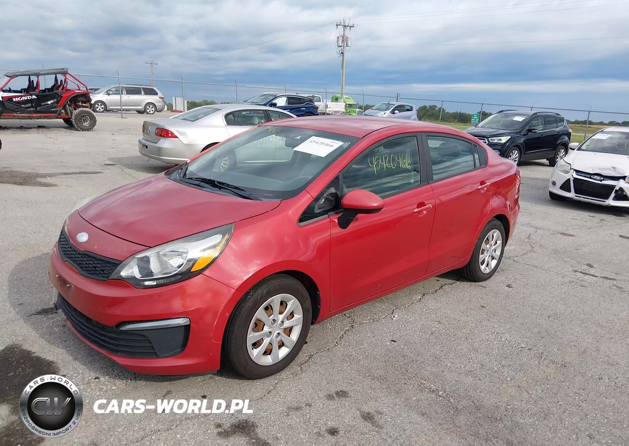 2017 Kia Rio Lx VIN:KNADM4A35H6055491 - 2