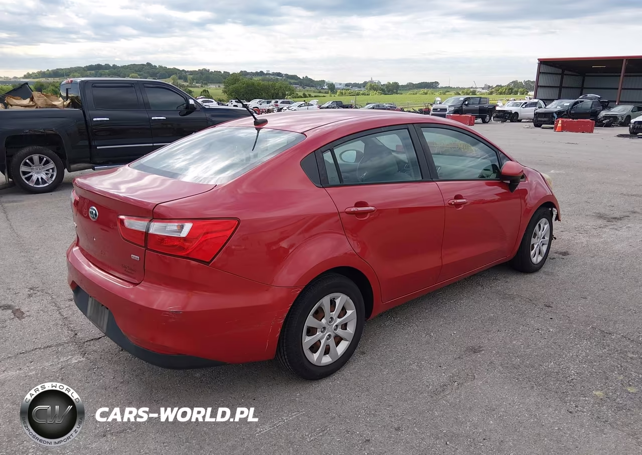 2017 Kia Rio Lx VIN:KNADM4A35H6055491 - 4