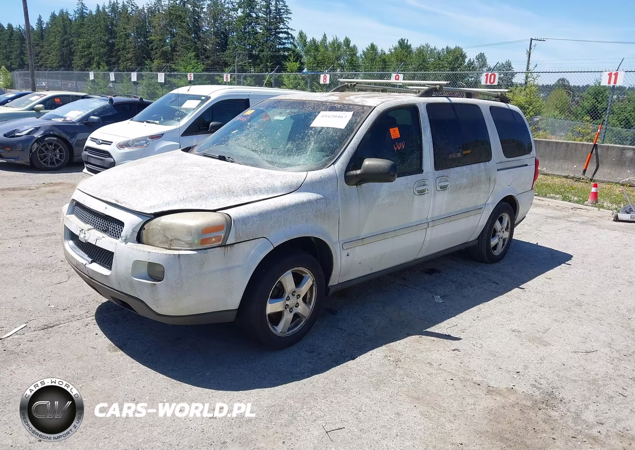 2007 Chevrolet Uplander Lt W-2Lt VIN:1GNDV33197D216836 - 2