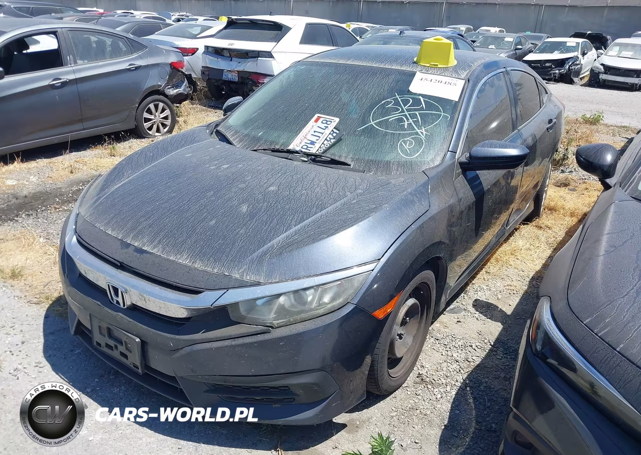 2016 Honda Civic Lx VIN:19XFC2F53GE207788 - 2