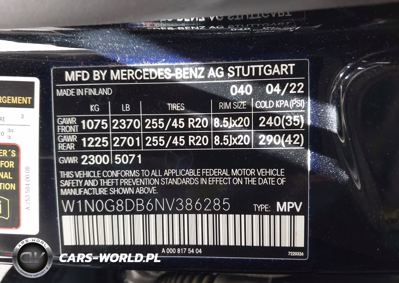 2022 Mercedes-Benz Glc 300 Suv VIN:W1N0G8DB6NV386285 - 9