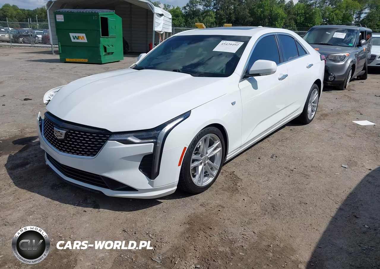 2021 Cadillac Ct4 Luxury VIN:1G6DJ5RKXM0145040 - 2