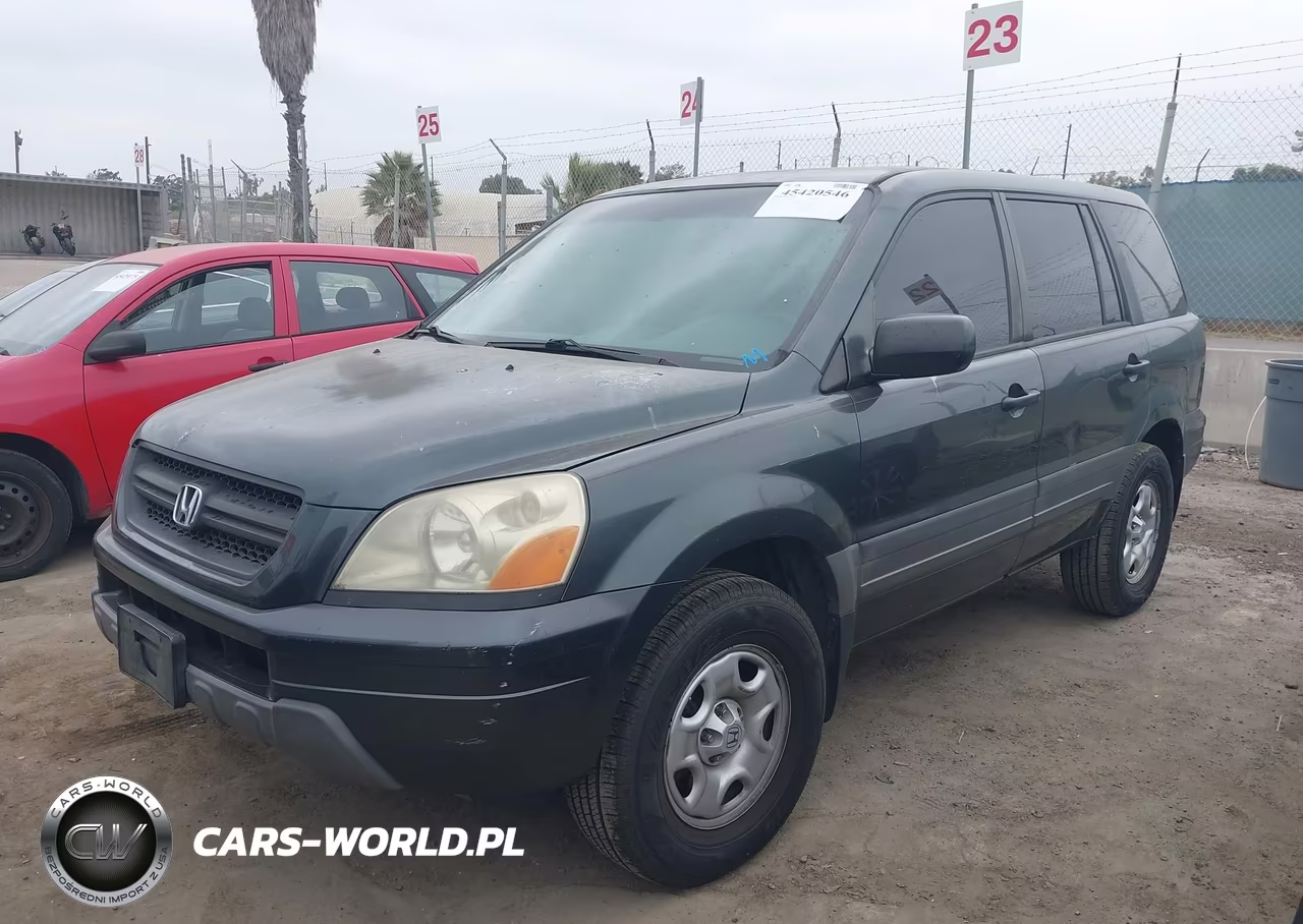 2003 Honda Pilot Lx VIN:2HKYF18173H542109 - 2