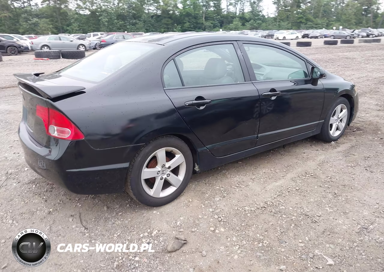 2007 Honda Civic Lx VIN:2HGFA16577H306510 - 4