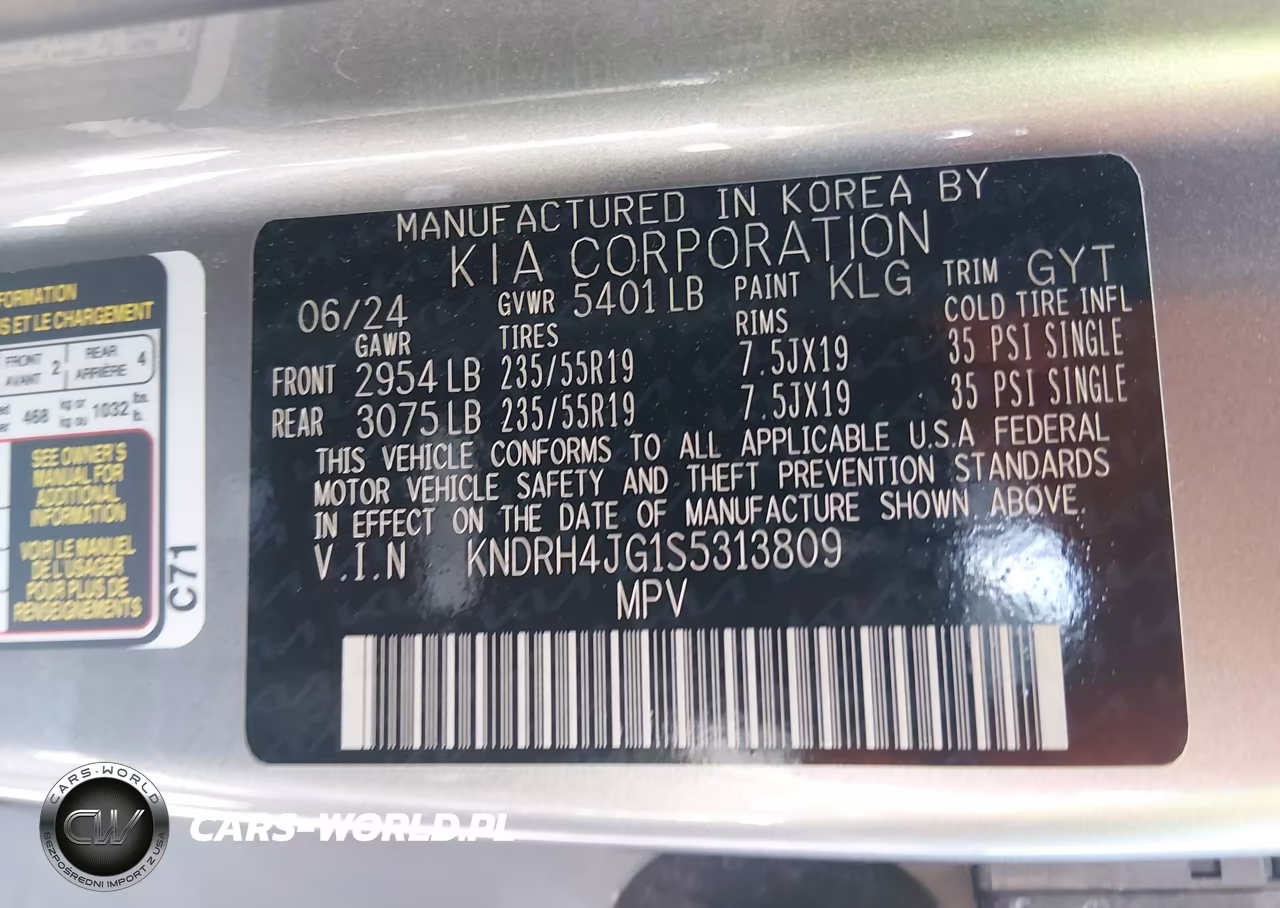 2025 Kia Sorento Hybrid Ex VIN:KNDRH4JG1S5313809 - 9