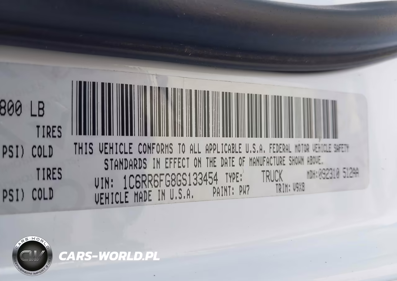 2016 Ram 1500 Tradesman VIN:1C6RR6FG8GS133454 - 9