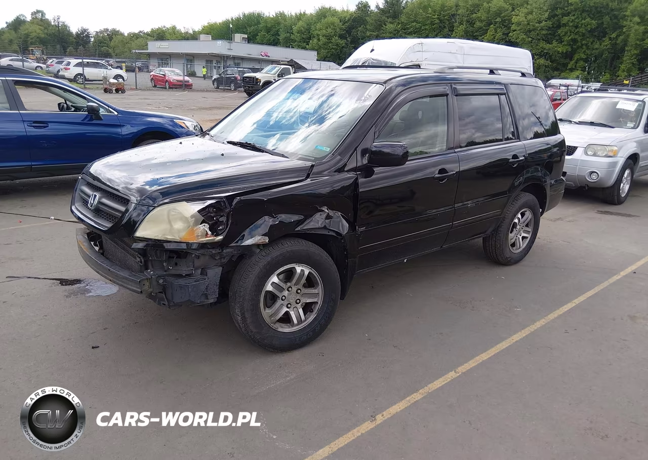 2004 Honda Pilot Ex-L VIN:2HKYF18644H558149 - 2