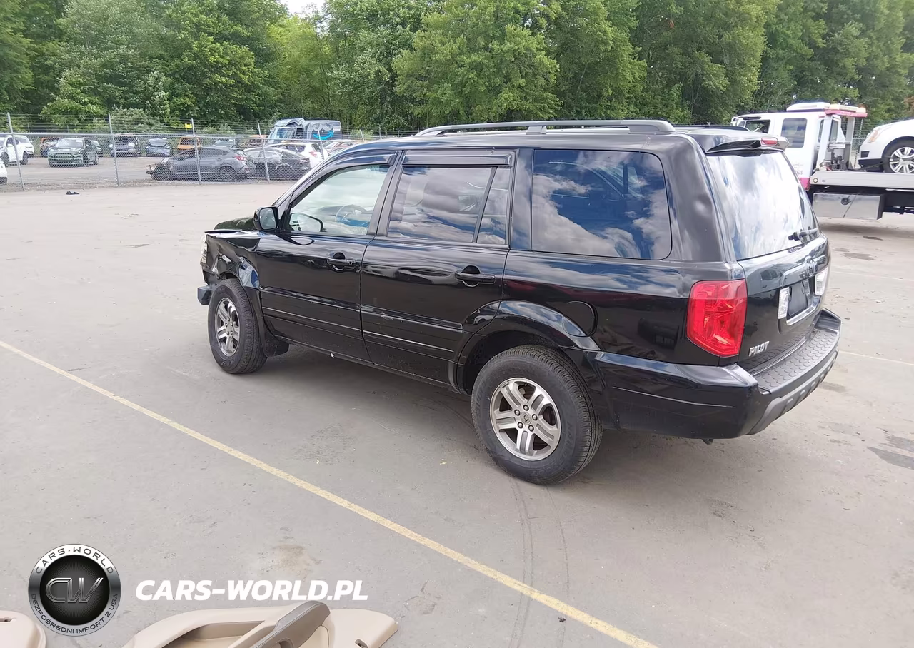 2004 Honda Pilot Ex-L VIN:2HKYF18644H558149 - 3