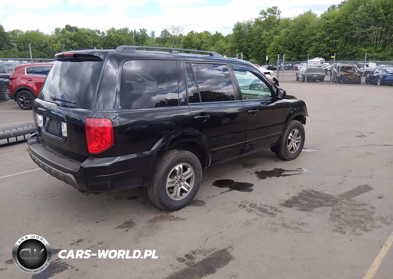 2004 Honda Pilot Ex-L VIN:2HKYF18644H558149 - 4