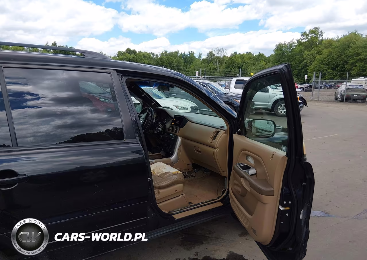 2004 Honda Pilot Ex-L VIN:2HKYF18644H558149 - 5