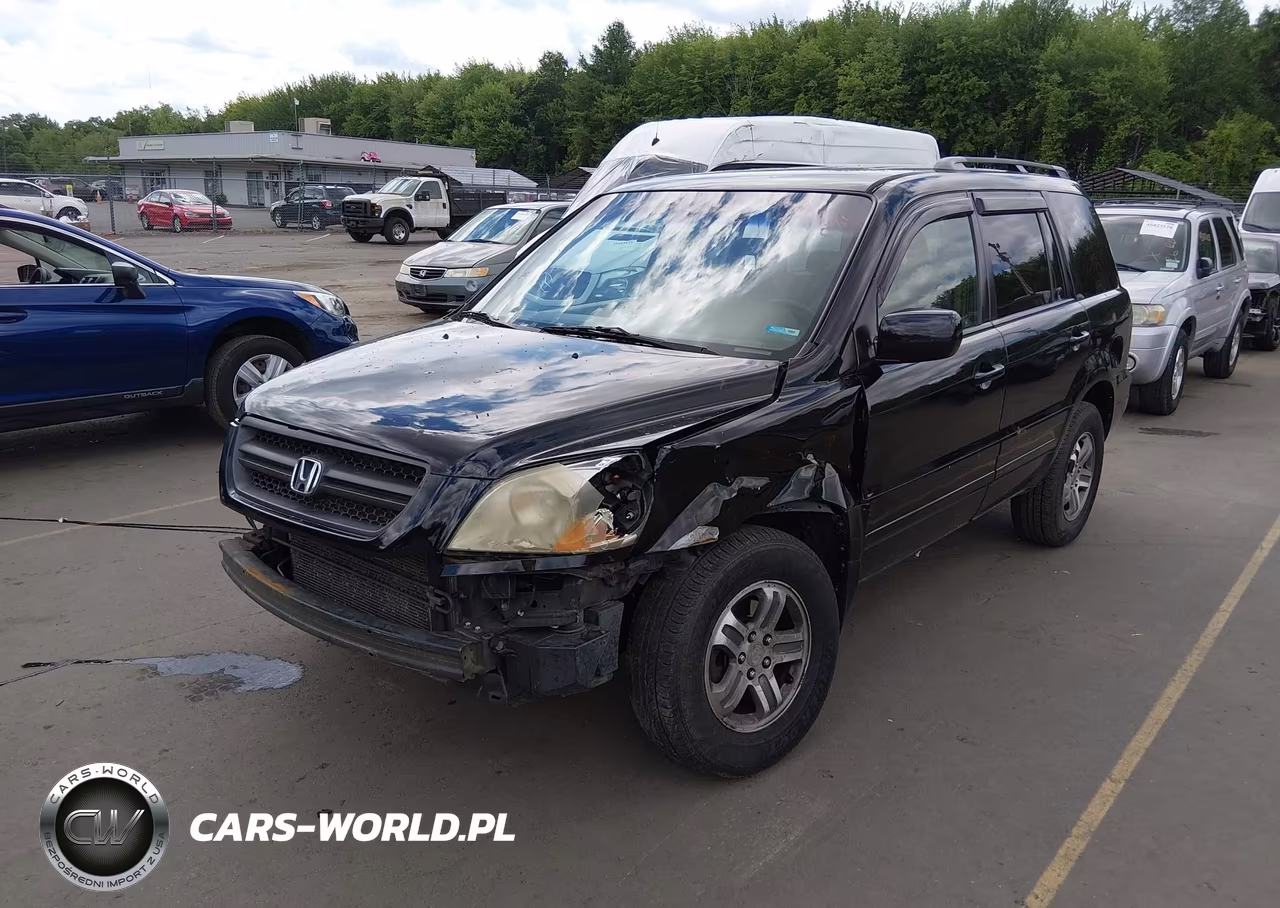2004 Honda Pilot Ex-L VIN:2HKYF18644H558149 - 6
