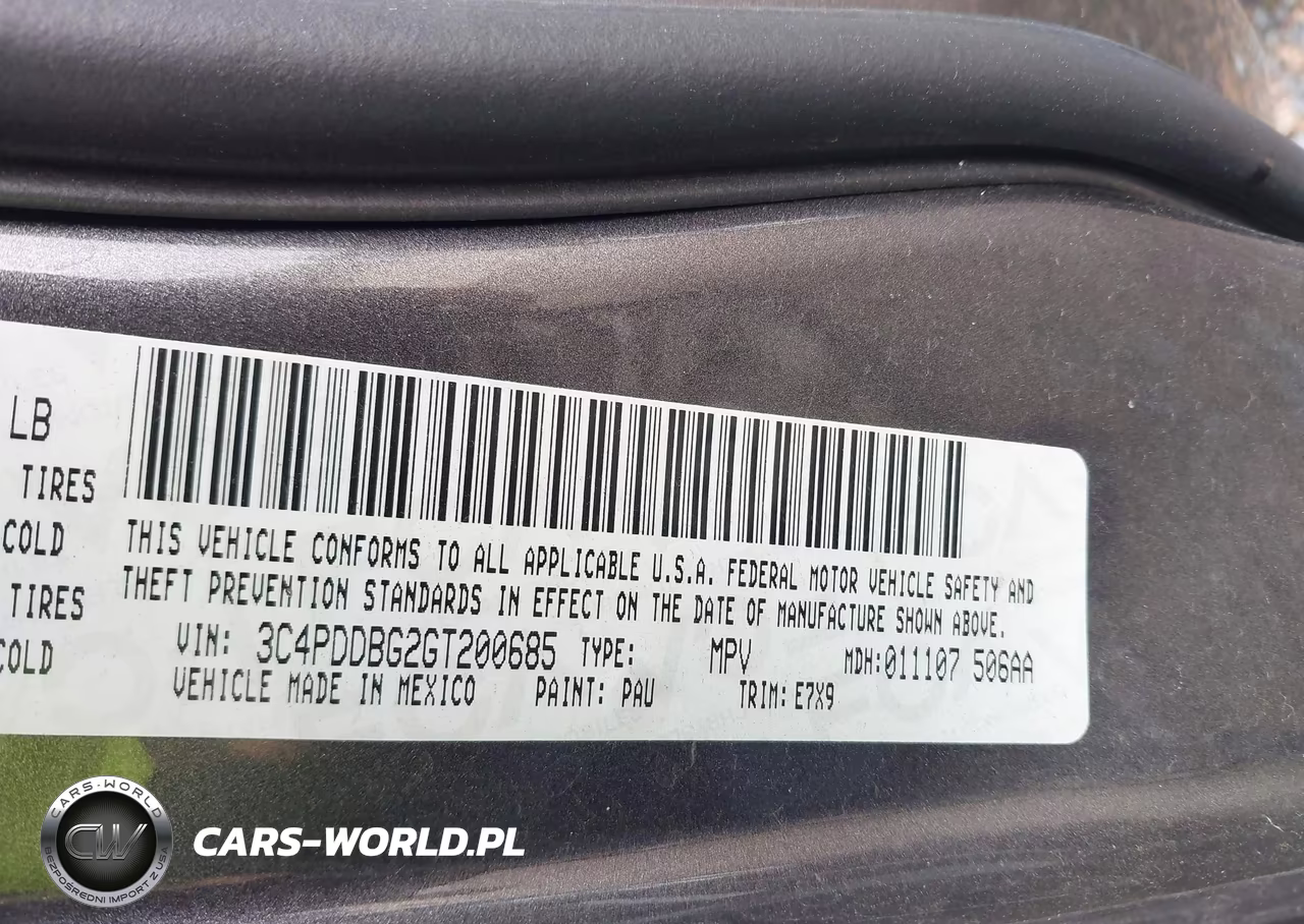 2016 Dodge Journey Sxt VIN:3C4PDDBG2GT200685 - 9