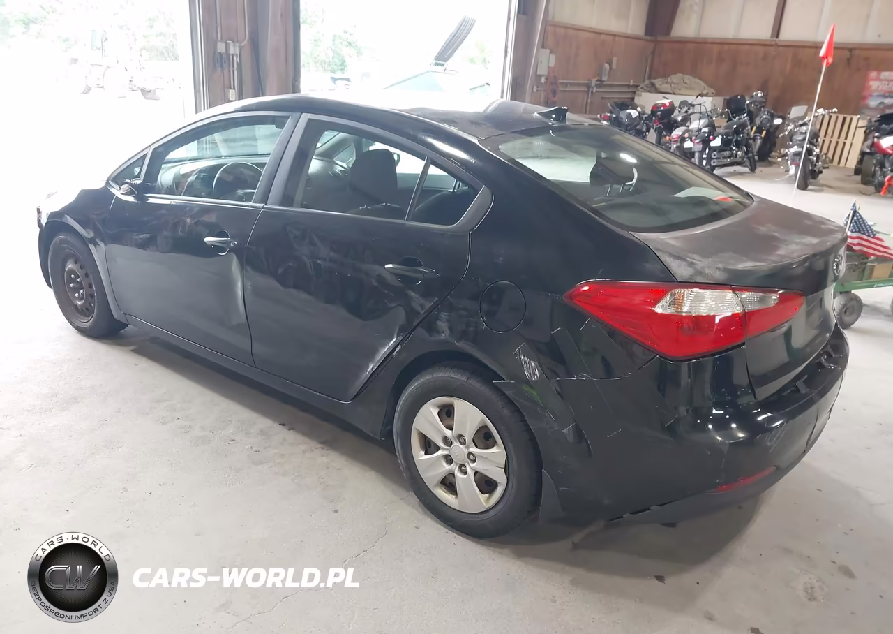 2014 Kia Forte Lx VIN:KNAFK4A67E5132243 - 3