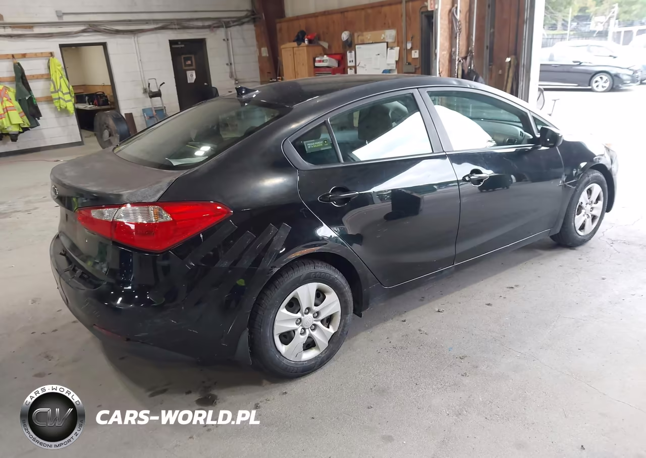 2014 Kia Forte Lx VIN:KNAFK4A67E5132243 - 4