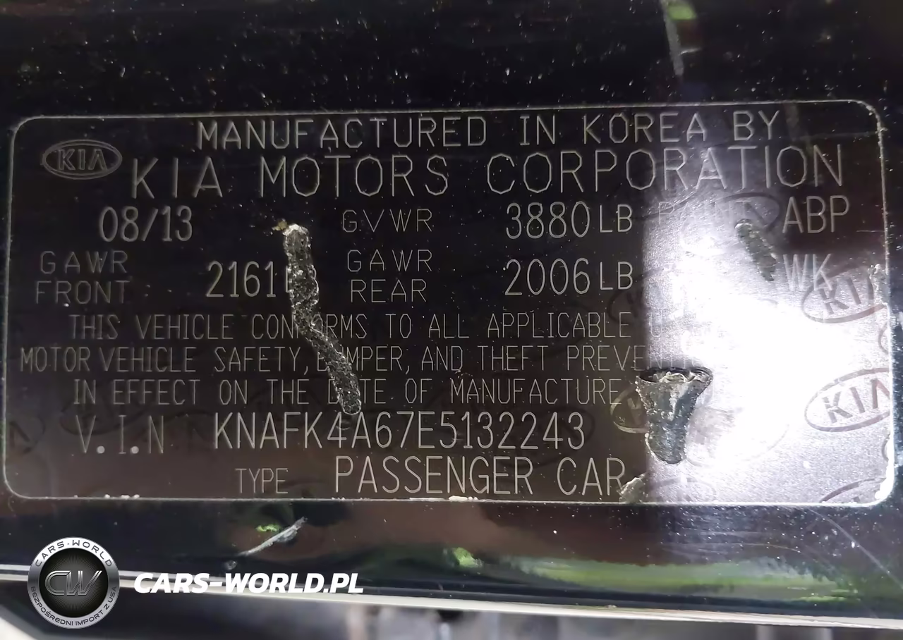 2014 Kia Forte Lx VIN:KNAFK4A67E5132243 - 9