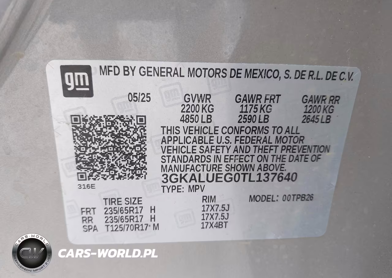 2026 GMC Terrain Awd Elevation VIN:3GKALUEG0TL137640 - 9