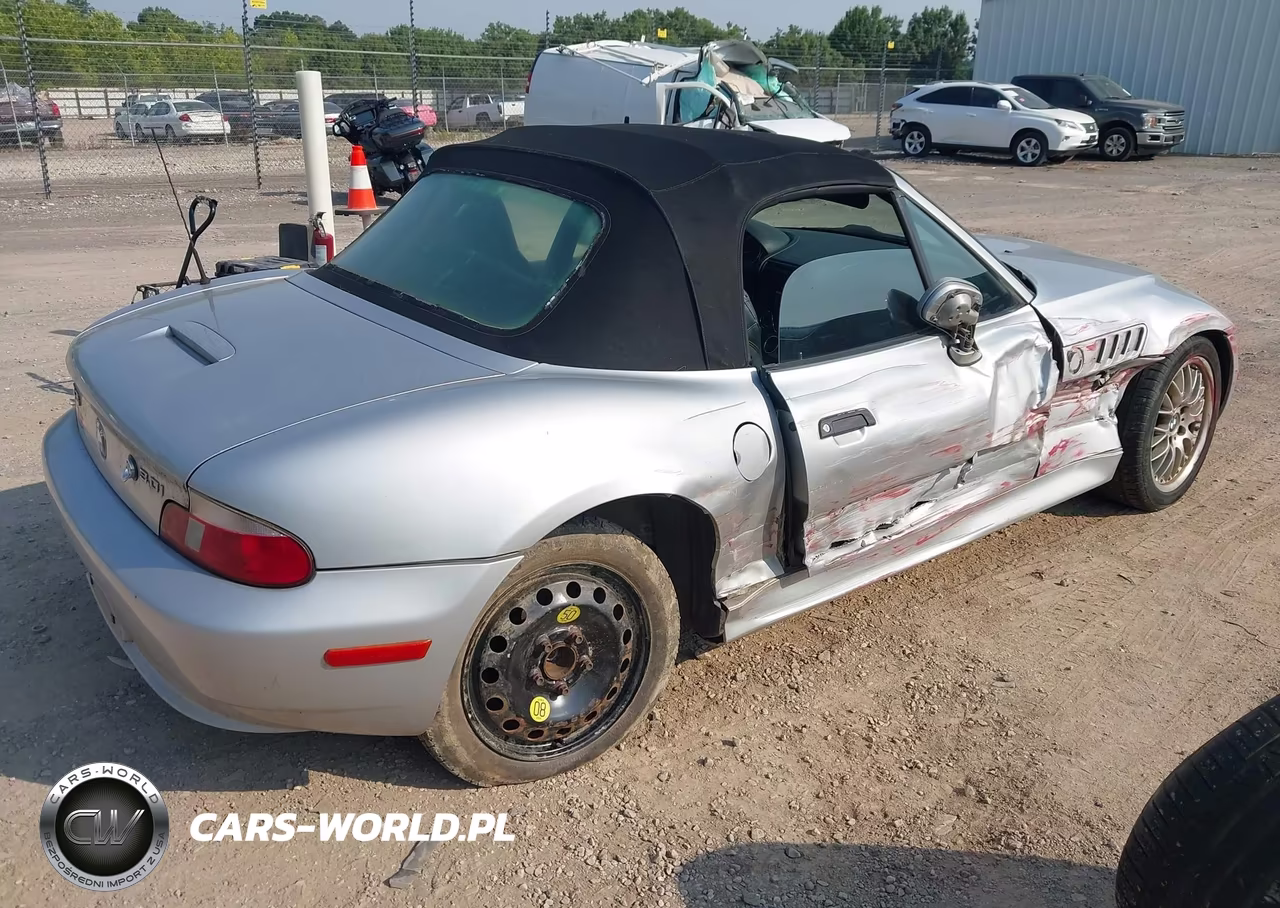 2001 BMW Z3 3.0I VIN:WBACN53411LL46422 - 4